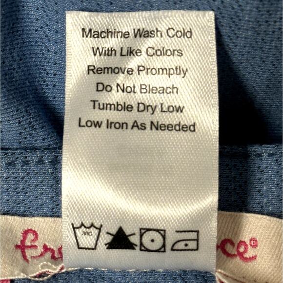 Fresh Produce NWT Fresh Fit Riviera Women Plus Size 2X Cropped Capri Blue Costal - Picture 8 of 11